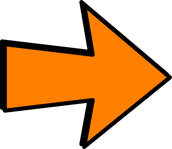 orange arrow png